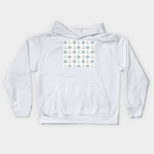 Malibu blue Kids Hoodie